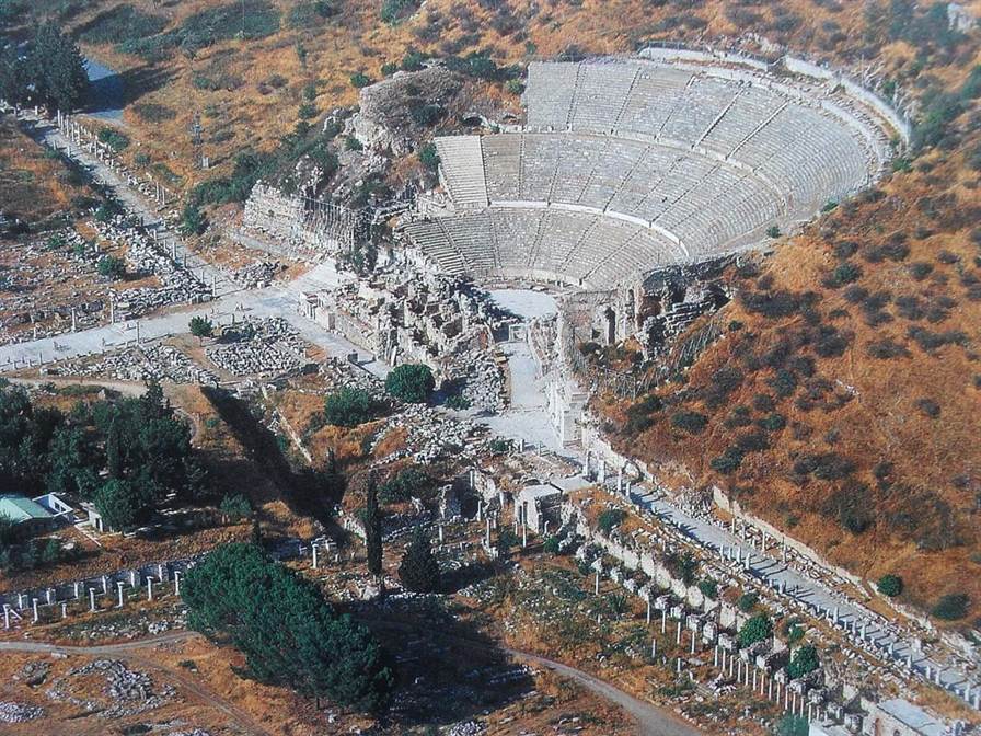 Efezský starobylý výlet z výletní lodi Kusadasi