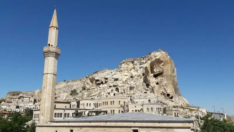 View of Temenni Hill from Urgup Town