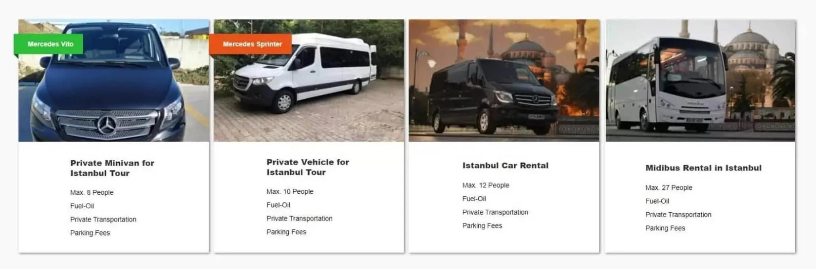 romos travel turkey tour vehicles